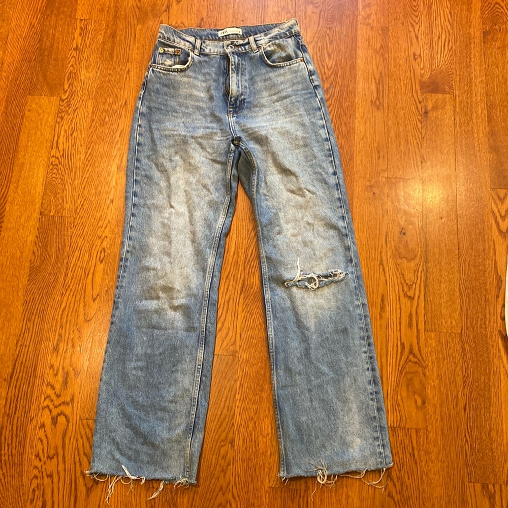 Zara High Waisted Jeans